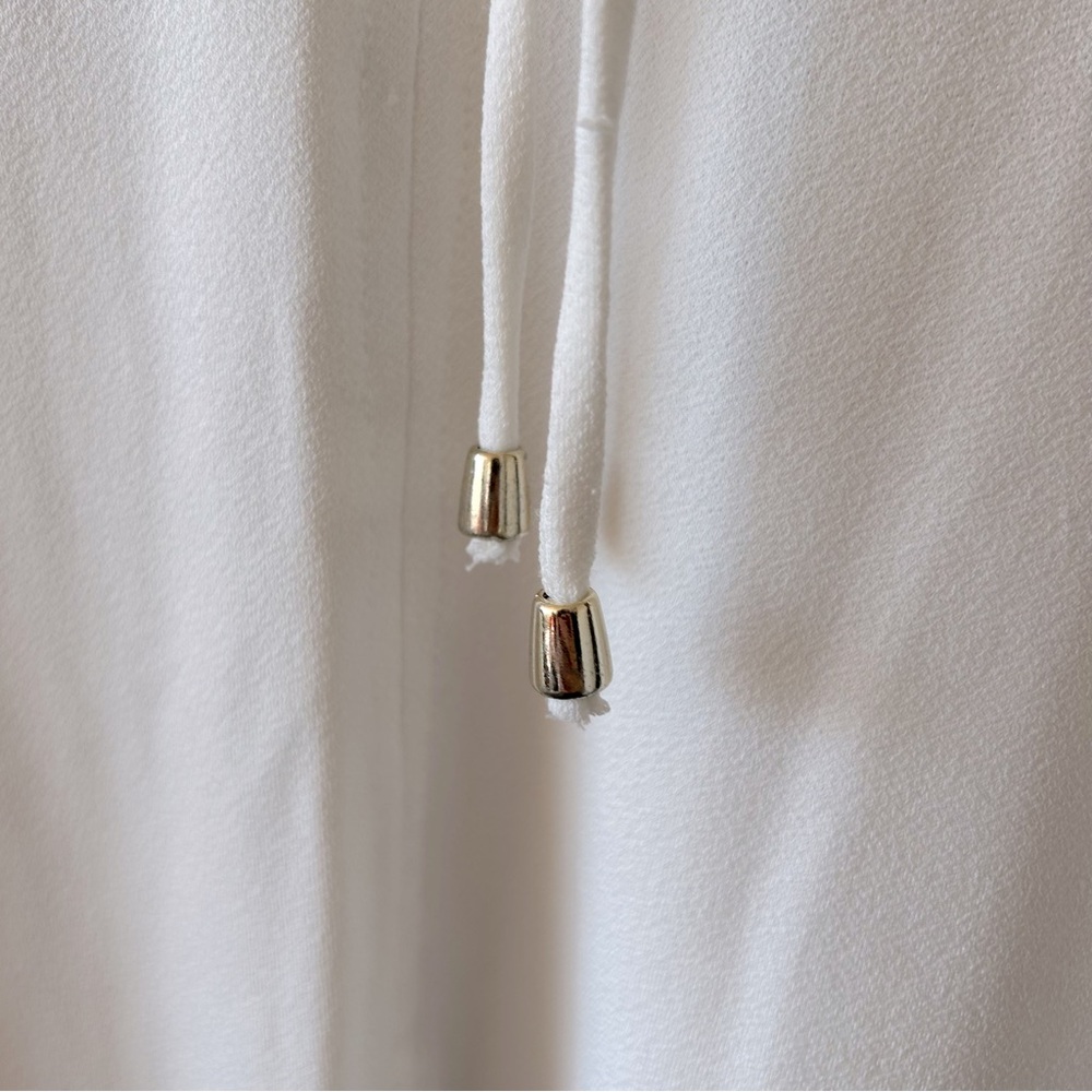 H&M White Ruffle Blouse - Picture 5 of 7
